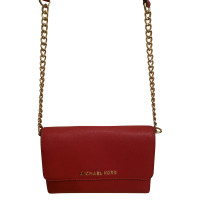 Michael Kors Schoudertas Leer in Rood