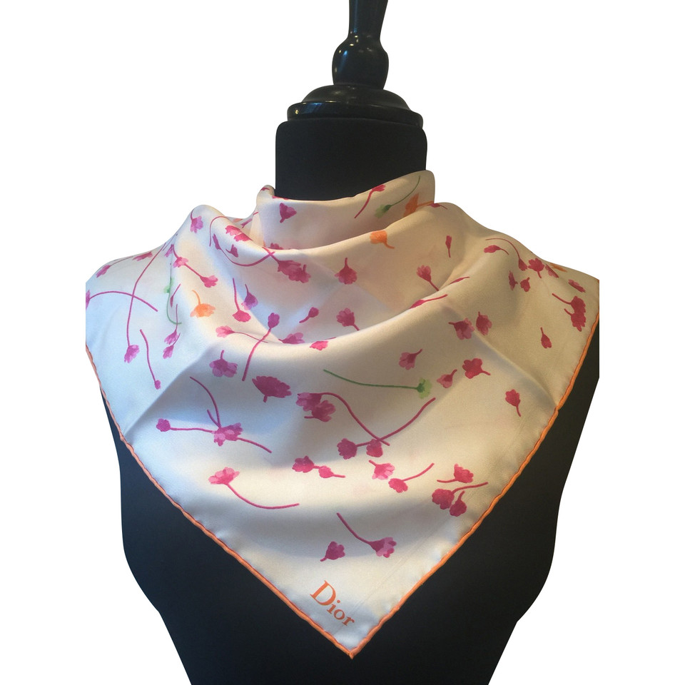 Christian Dior silk scarf