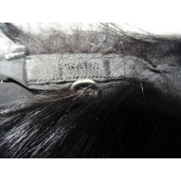 Prada Scarf/Shawl Fur in Black