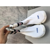 Vetements Sneaker in Tela in Bianco