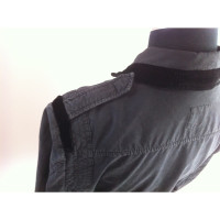 Costume National Jacke/Mantel aus Baumwolle in Schwarz