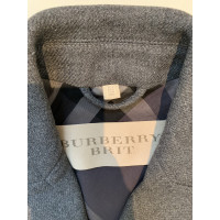 Burberry Jacke/Mantel in Grau