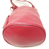 Pinko Handtasche aus Leder in Rot