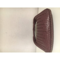 Bottega Veneta Handbag Leather in Fuchsia