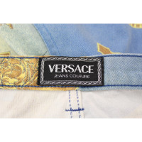 Versace Gonna in Cotone in Blu