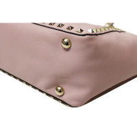 Valentino Garavani Rockstud Tote Bag Leer in Roze