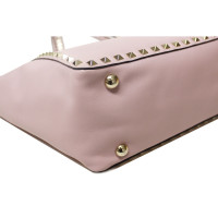 Valentino Garavani Rockstud Tote Bag aus Leder in Rosa / Pink