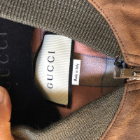 Gucci Jacke/Mantel aus Wildleder