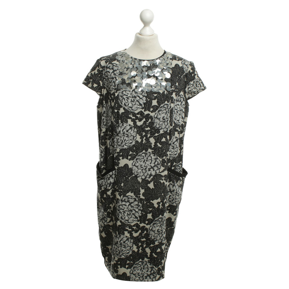 Twin Set Simona Barbieri Dress with print in gray