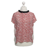 Schumacher Zijden blouse met patroon