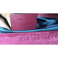 Gucci GG Marmont Flap Bag Normal in Fucsia