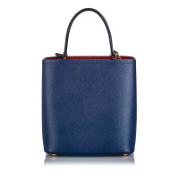 Prada Shoulder bag Leather in Blue