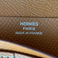 Hermès Tasje/Portemonnee Leer in Bruin