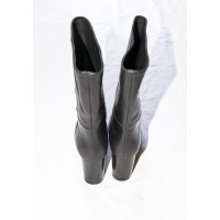 Maje Boots Leather in Black