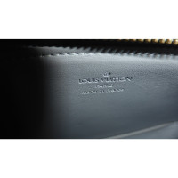 Louis Vuitton Pochette Accessoires en Cuir verni en Argenté