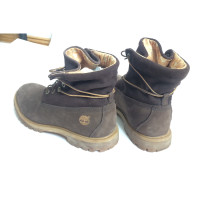 Timberland Chaussures à lacets en Daim en Marron