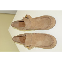 Tory Burch Ankle boots Suede in Ochre