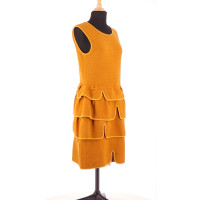 Rodier Kleid aus Wolle in Gelb