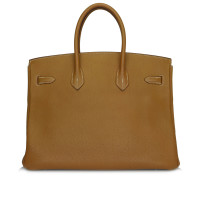 Hermès Birkin Bag 35 Leather in Ochre