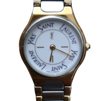 Yves Saint Laurent Montre-bracelet en Argenté