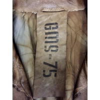 Other Designer Jacket/Coat Leather in Brown