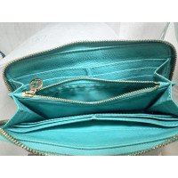 Tory Burch Bag/Purse Leather in Turquoise