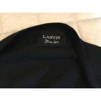 Lanvin Vestito in Cashmere in Nero