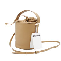 Jil Sander Handtasche aus Leder in Ocker