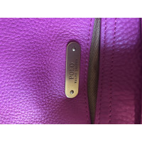 Ralph Lauren Shoulder bag Leather in Pink