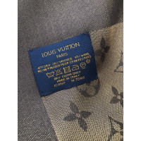 Louis Vuitton Sjaal Wol in Bruin