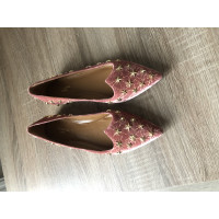 Aquazzura Slippers/Ballerinas Leather in Pink