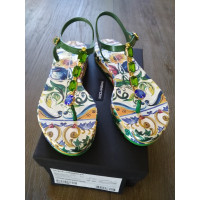 Dolce & Gabbana Sandales en Vert