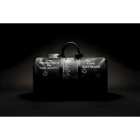 Louis Vuitton Keepall 55 aus Canvas in Schwarz