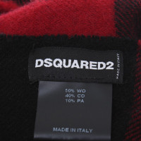 Dsquared2 Scarf with check pattern