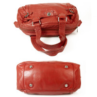 Marc By Marc Jacobs Handtasche aus Leder in Rot
