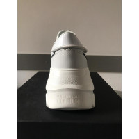 Versace Sneaker in Pelle in Bianco