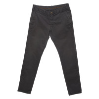 Massimo Dutti Paire de Pantalon en Coton en Gris