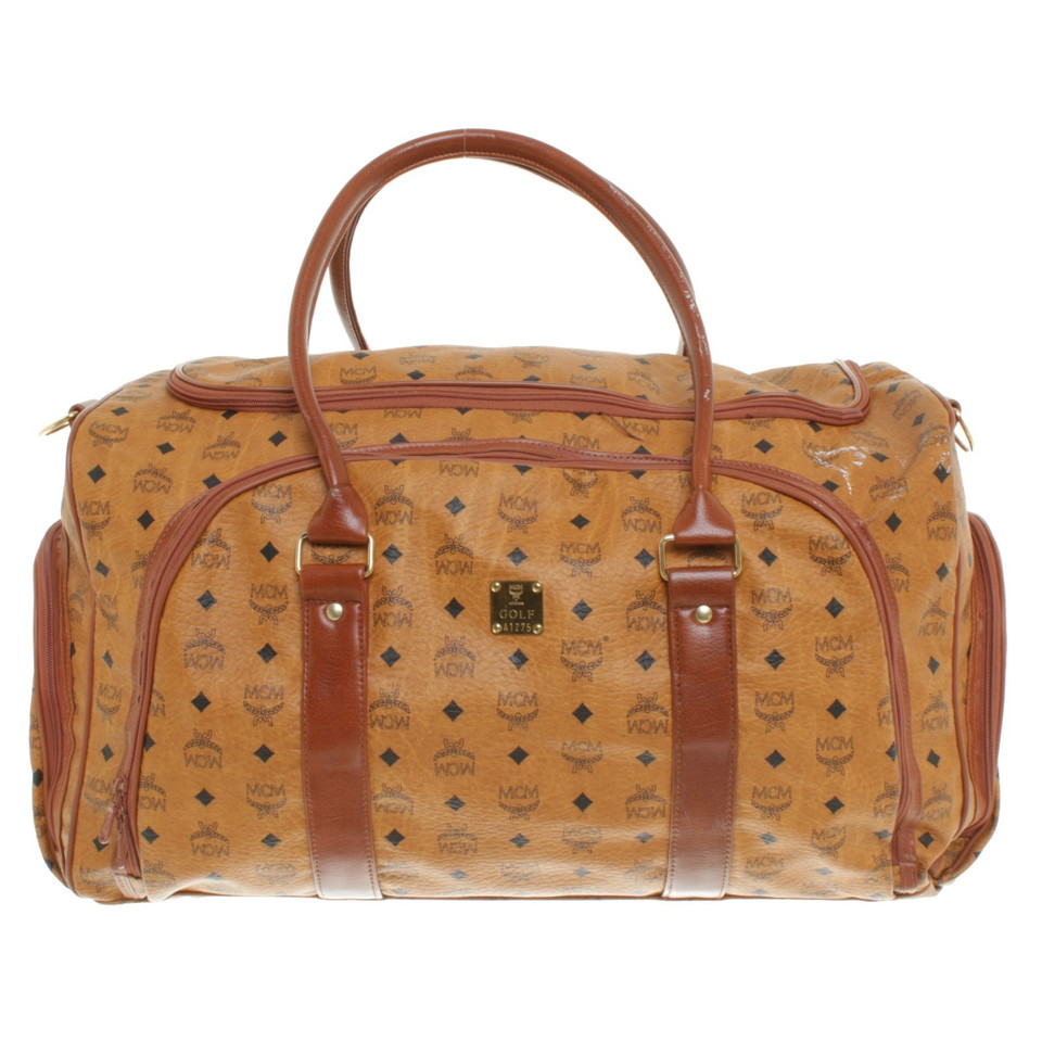 Mcm Travel bag with Visetos pattern