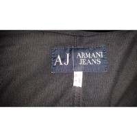 Armani Jeans Jas/Mantel Katoen in Blauw