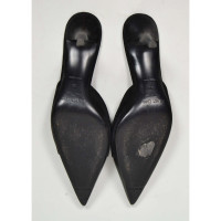 Helmut Lang Pumps/Peeptoes Leather in Black