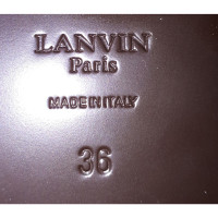Lanvin Stivaletti in Pelle in Bianco