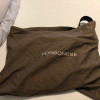 Borbonese Shoulder bag Canvas in Brown
