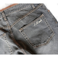 Isabel Marant Etoile Jeans in Cotone in Grigio