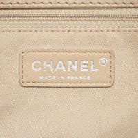 Chanel Schoudertas Leer in Wit