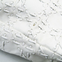 Christian Dior Shoulder bag Leather in White