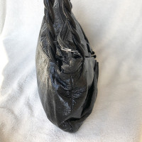 Salvatore Ferragamo Shoulder bag Patent leather in Black