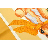Hermès Carré 90x90 en Soie en Orange