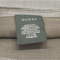Gucci Sjaal Wol in Taupe