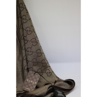 Gucci Schal/Tuch aus Wolle in Taupe