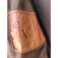Valentino Garavani Oberteil aus Leder in Braun